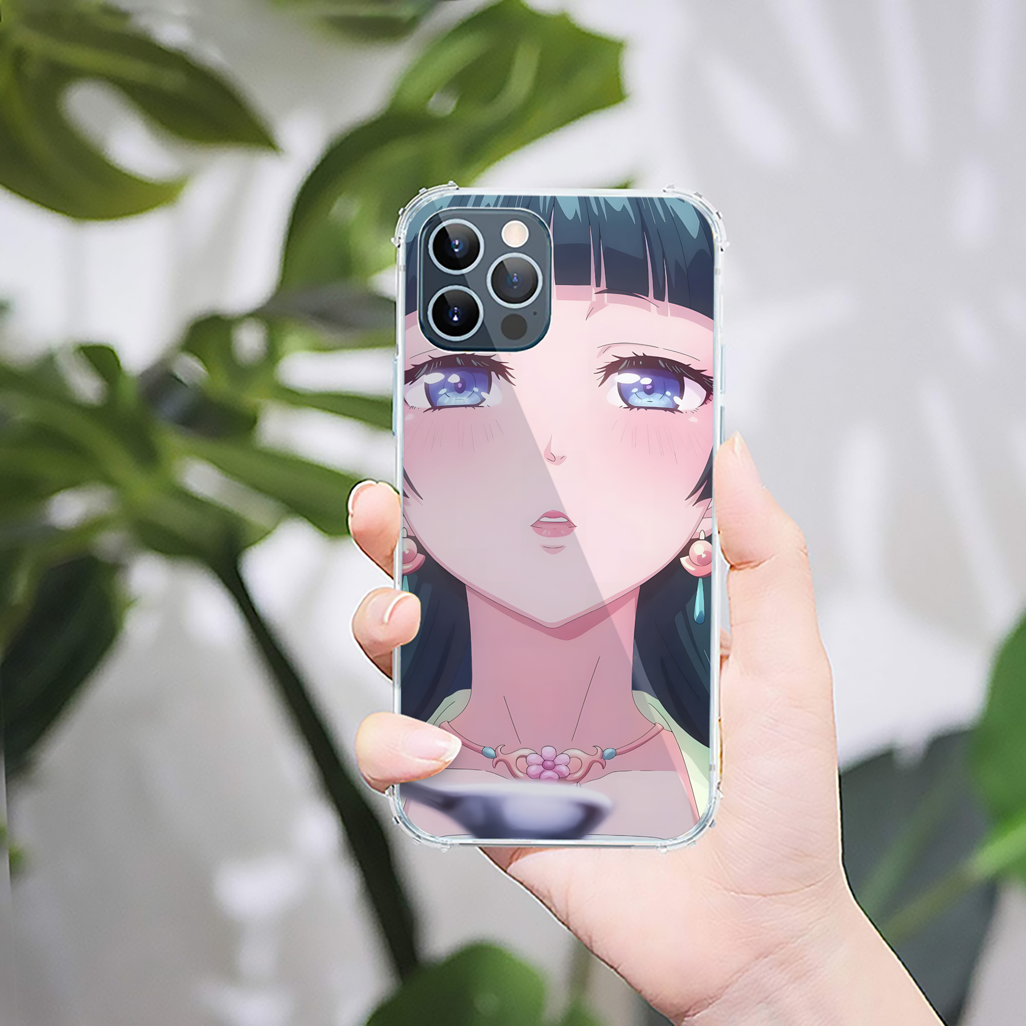 （画像用） 薬屋のひとりごと The Apothecary Diaries 【iPhone 12シリーズ対応】透明スマホケース（クリアソフトケース）